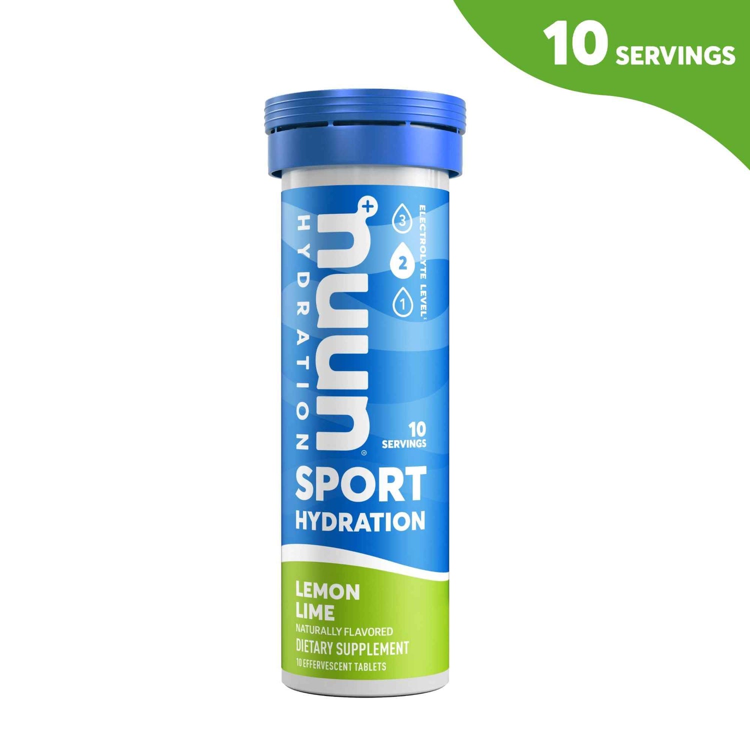 Nuun Sport Hydration, Lemon Lime Flavored, Effervescent Electrolyte Drink Tablets