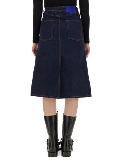 Burberry Women Denim Skirt by Luosophy