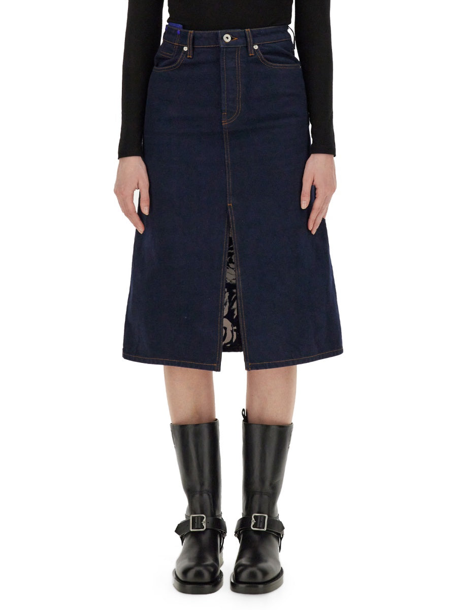 Burberry Women Denim Skirt by Luosophy