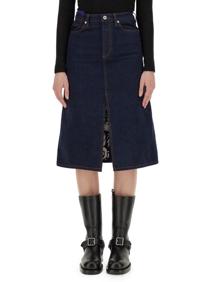 Burberry Women Denim Skirt by Luosophy