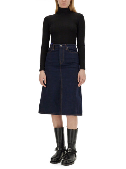 Burberry Women Denim Skirt by Luosophy