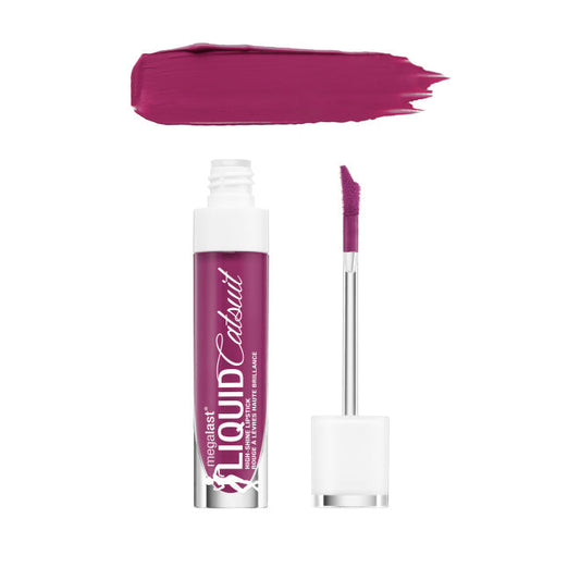 WET N WILD MegaLast Liquid Catsuit High-Shine Lipstick - Berry Down Lo - DestGlow