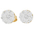 14K Yellow Gold 3/4 cttw Round Cut Diamond Stud Earring (I-J, SI2-I1) by Bids.com
