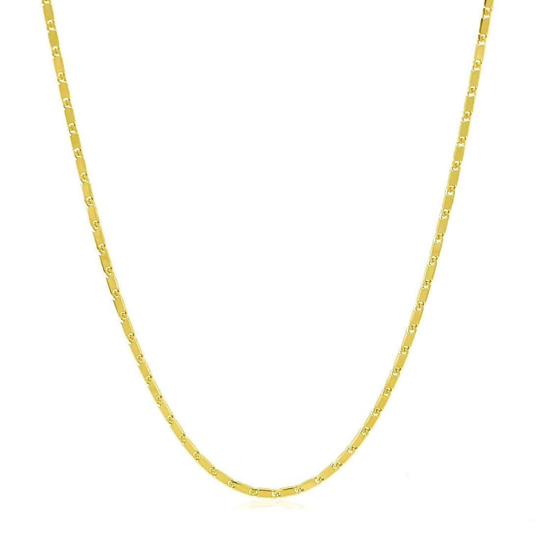 14k Yellow Gold Lumina Pendant Chain 1.0mm by Bids.com