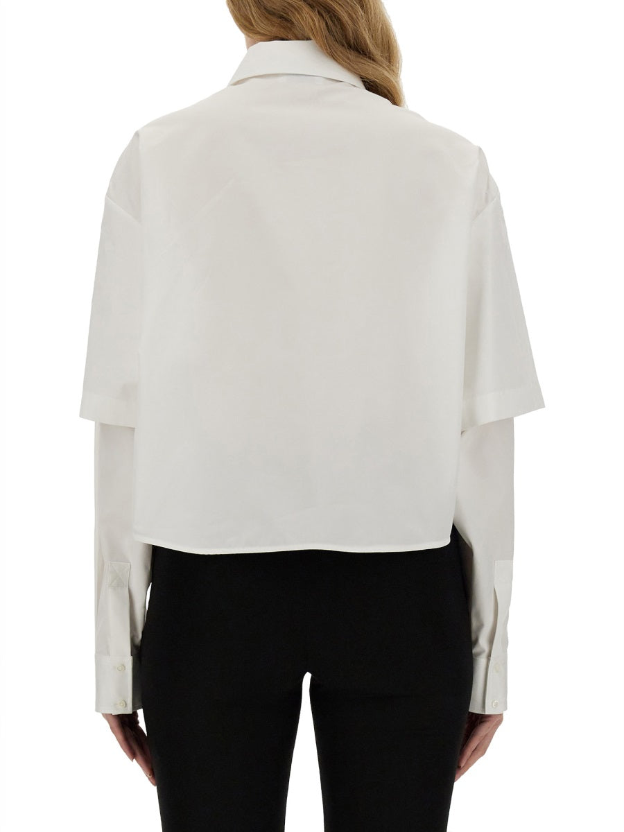 Off-White Women Poplin Shirt by Luosophy