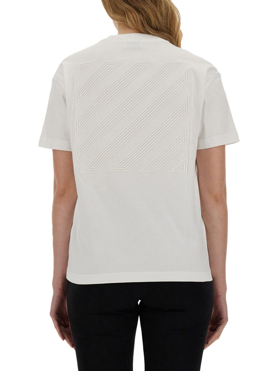 Off-White Women T-Shirt With Logo by Luosophy