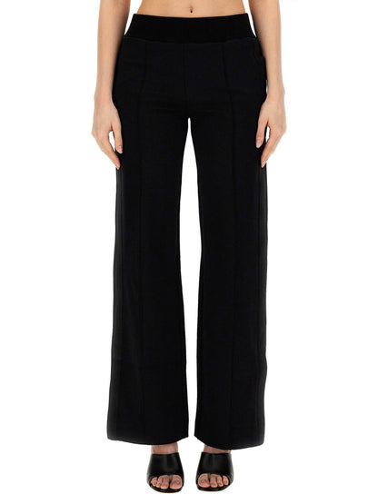 Off-White Women Wide Leg Pants by Luosophy