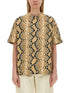 Jil Sander Women T-Shirt With Animal Pattern by Luosophy
