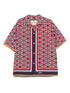 Valentino Garavani Men `Bulles Royales` Bowling Shirt by Luosophy