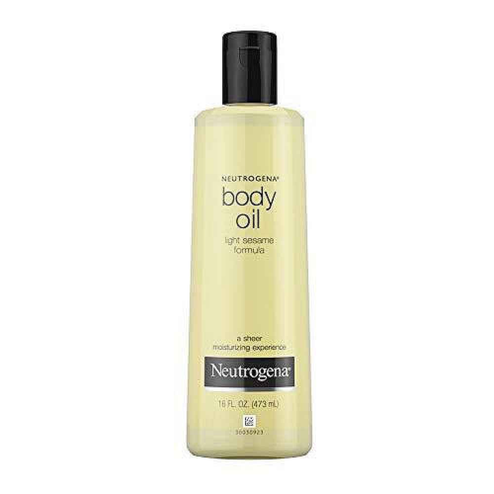 Neutrogena Body Oil For Dry Skin Light Sesame Formula 16 Fl. Oz