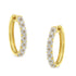 10KT Two-Toned Gold Diamond Hoop Earring (1/2 cttw, J-K Color, I2-I3 Clarity) by Bids.com