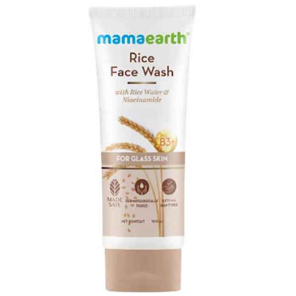 Mamaearth Rice Face Wash With Rice Water &amp; Niacinamide