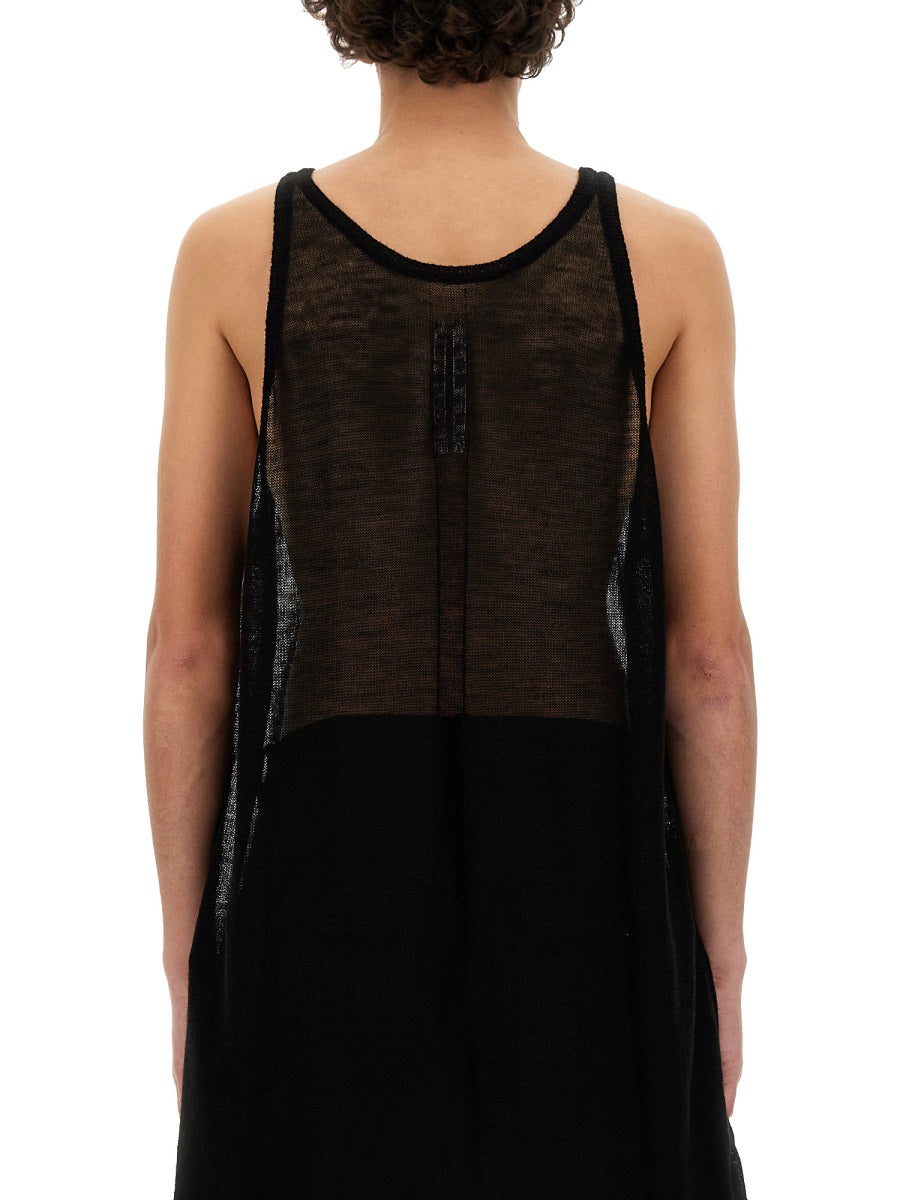 Rick Owens Men Knitted Tank Top by Luosophy