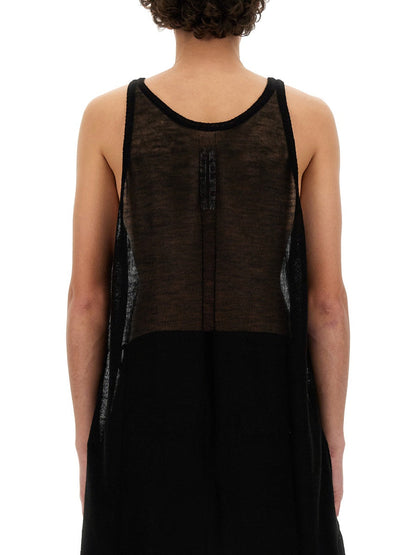 Rick Owens Men Knitted Tank Top by Luosophy