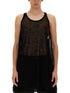 Rick Owens Men Knitted Tank Top by Luosophy