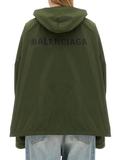 Balenciaga Women Hooded Jacket by Luosophy