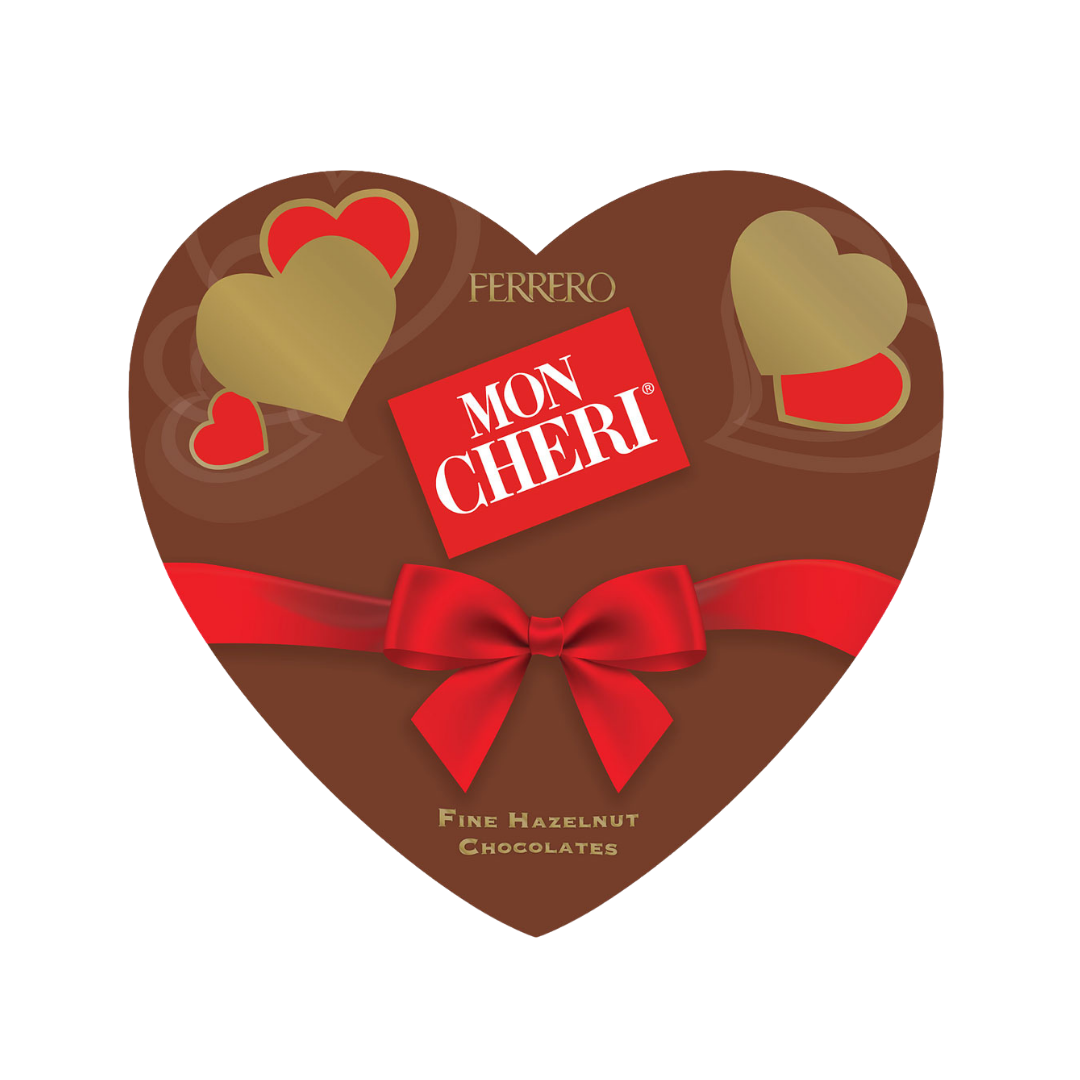Ferrero Mon Cheri Fine Hazelnut Chocolates Valentine&