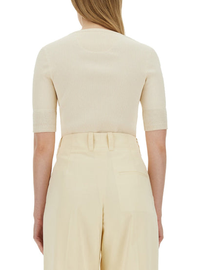Bottega Veneta Women Jersey T-Shirt by Luosophy