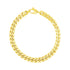 14K Yellow Gold Cuban Link Bracelet by Bids.com