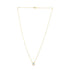 14k Yellow Gold MOP Evil Eye Necklace by Bids.com