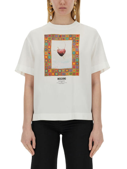 Moschino Women T-Shirt "Heart" by Luosophy