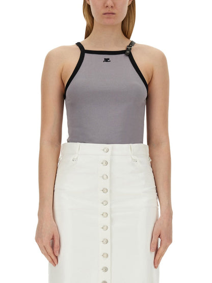Courreges Women Tops With Logo by Luosophy
