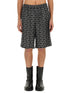 Burberry Men All Over Print Bermuda Shorts by Luosophy