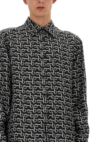 Burberry Men Shirt "B" by Luosophy