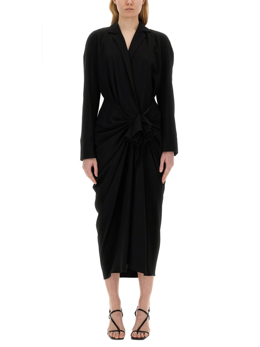 Dries Van Noten Women Midi Dress by Luosophy