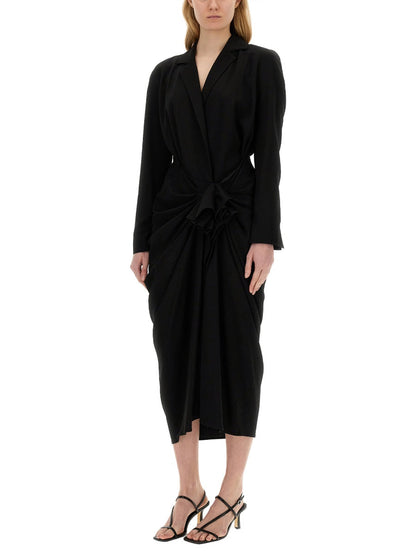 Dries Van Noten Women Midi Dress by Luosophy