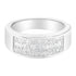 14K White Gold Princess and Baguette-cut Diamond Ring (1.0 Cttw, H-I Color, VS2-SI1 Clarity) - Size 6 by Bids.com