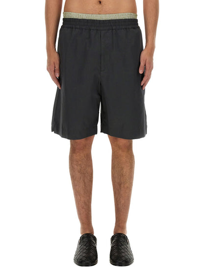 Bottega Veneta Men Cotton Shorts by Luosophy