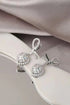 2 Carat Sparkala™ 925 Sterling Silver Heart Earrings by Sparkala