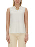 Moschino Women Blouse With Heart Applique by Luosophy