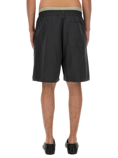 Bottega Veneta Men Cotton Shorts by Luosophy