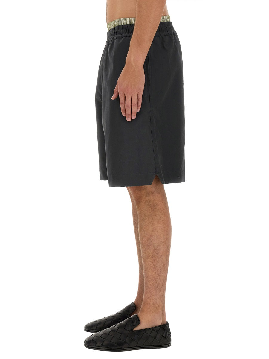 Bottega Veneta Men Cotton Shorts by Luosophy