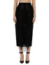 Alexander Mcqueen Women Long Skirt by Luosophy