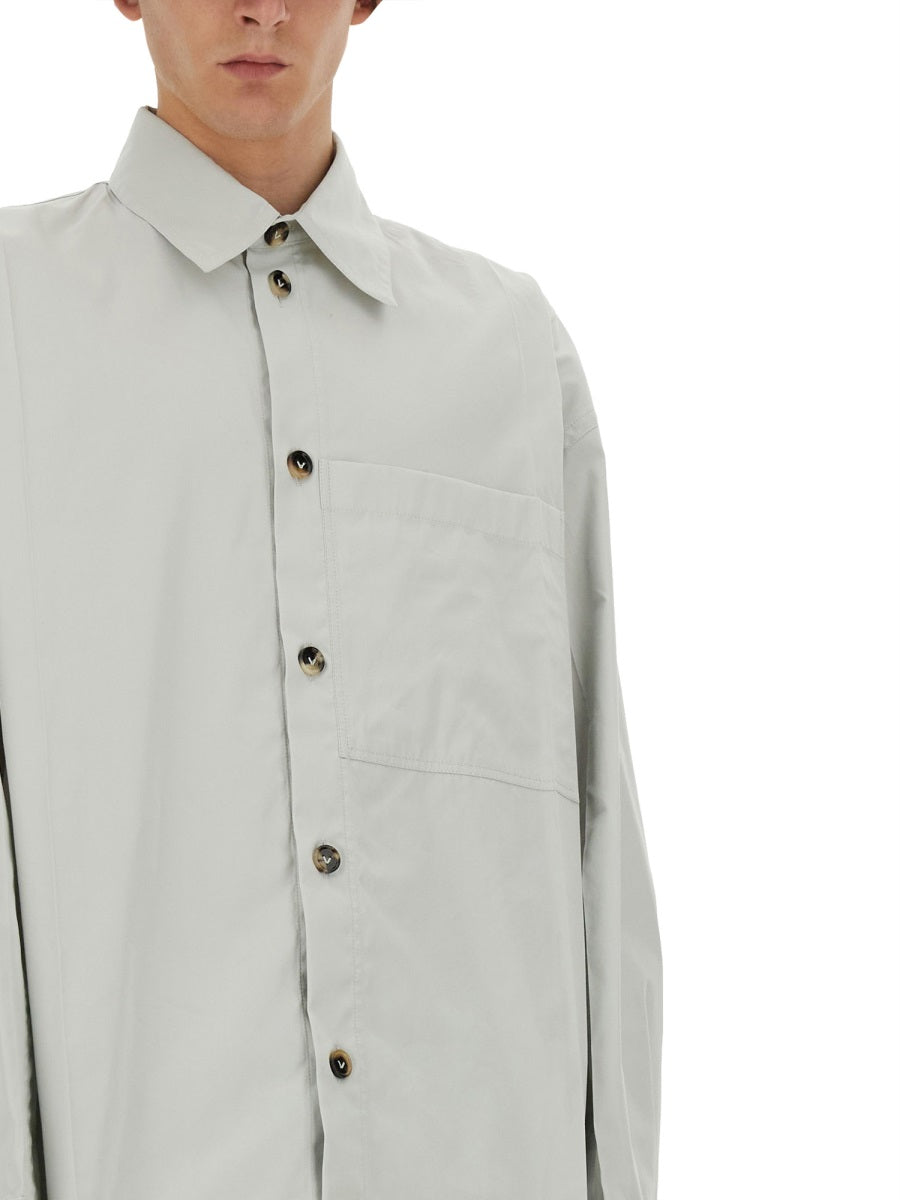 Bottega Veneta Men Silk Shirt by Luosophy