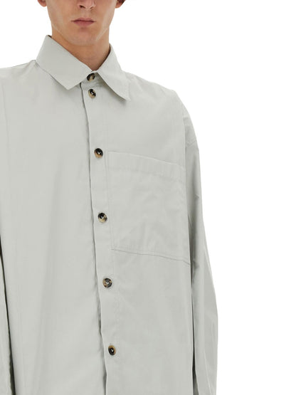 Bottega Veneta Men Silk Shirt by Luosophy