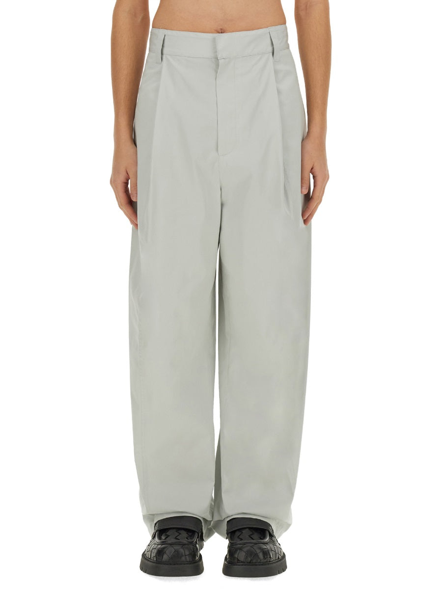 Bottega Veneta Men Silk And Cotton Pants by Luosophy