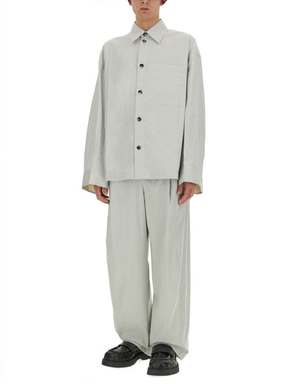 Bottega Veneta Men Silk And Cotton Pants by Luosophy