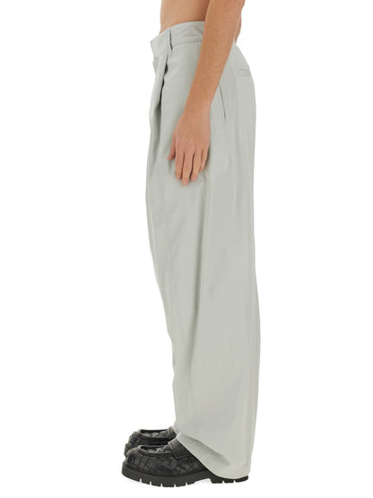 Bottega Veneta Men Silk And Cotton Pants by Luosophy