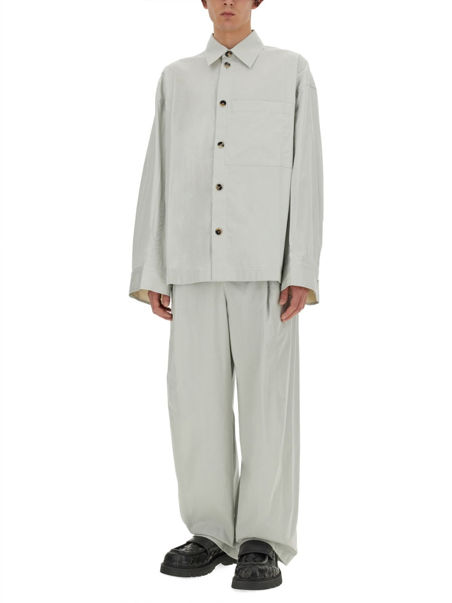 Bottega Veneta Men Silk Shirt by Luosophy