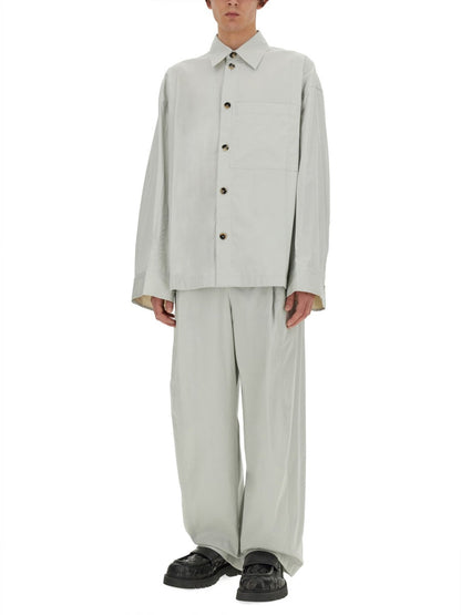 Bottega Veneta Men Silk Shirt by Luosophy