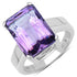 6.10 Carat Genuine Amethyst .925 Sterling Silver Ring by Bids.com