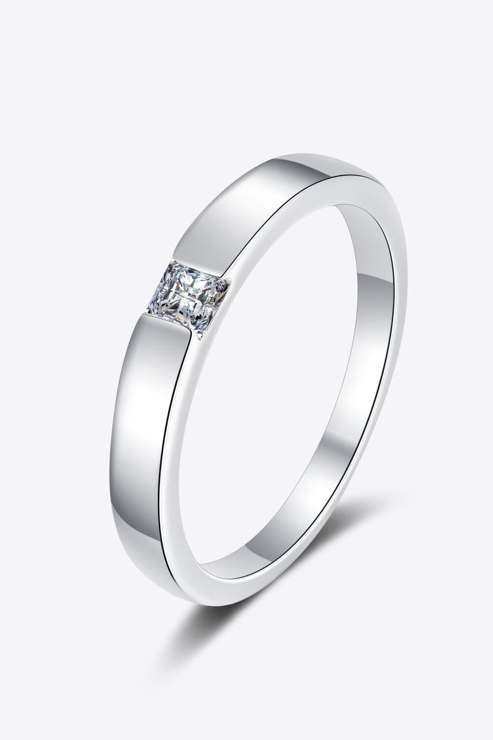 Inlaid Sparkala™ Rhodium-Plated Ring by Sparkala