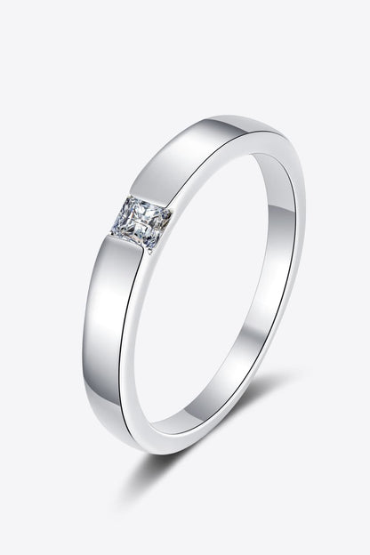Inlaid Sparkala™ Rhodium-Plated Ring by Sparkala