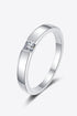 Inlaid Sparkala™ Rhodium-Plated Ring by Sparkala