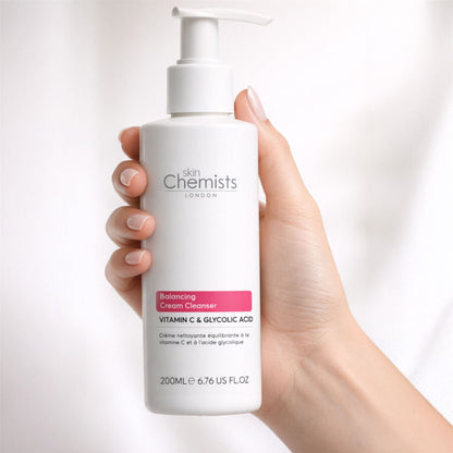 Balancing Vitamin C &amp; Glycolic Acid Cream Cleanser 200ml by skinChemists US