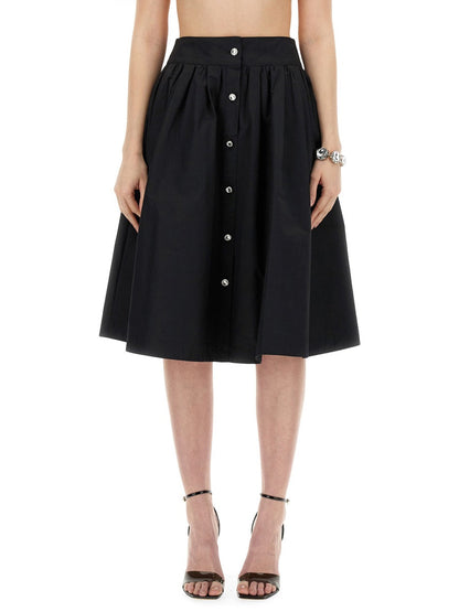 Moschino Women Poplin Skirt by Luosophy